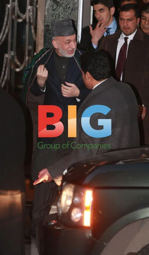 Hamid Karzai Leaves Claridges Hotel