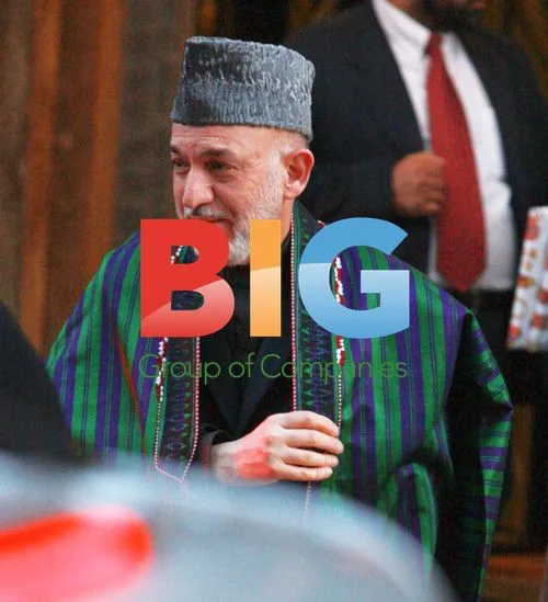 Hamid Karzai Leaving Claridges Hotel