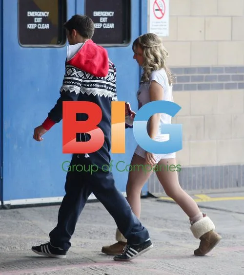 Chloe Madeley and Sam Attwater Smoking Break