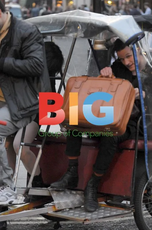 Matt Smith and Daisy Lowe in Soho, London