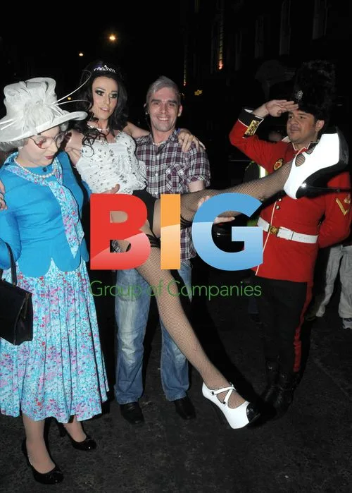Celebs and Drag Queens at Royal Hen Night