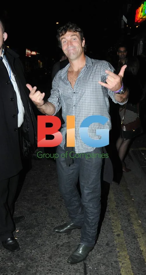 Pat Cash spotted at London nightclub
