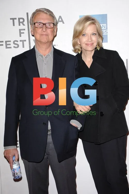 Mike Nichols and Diane Sawyer at 'Jesus Henry Christ' premiere