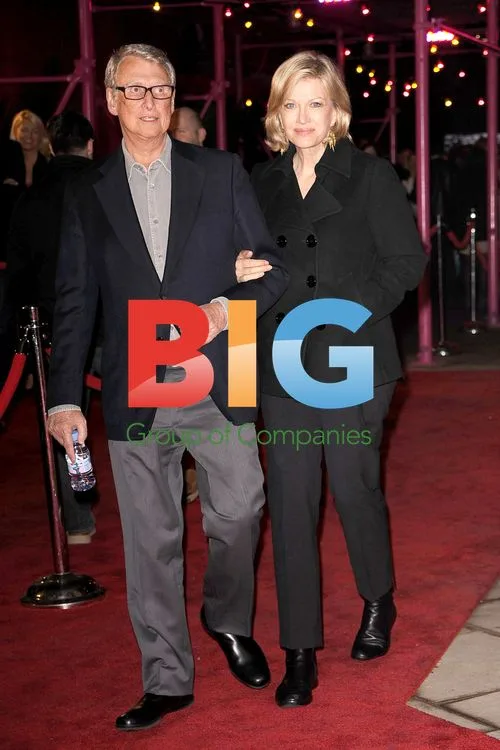 Mike Nichols and Diane Sawyer at 'Jesus Henry Christ' Premiere