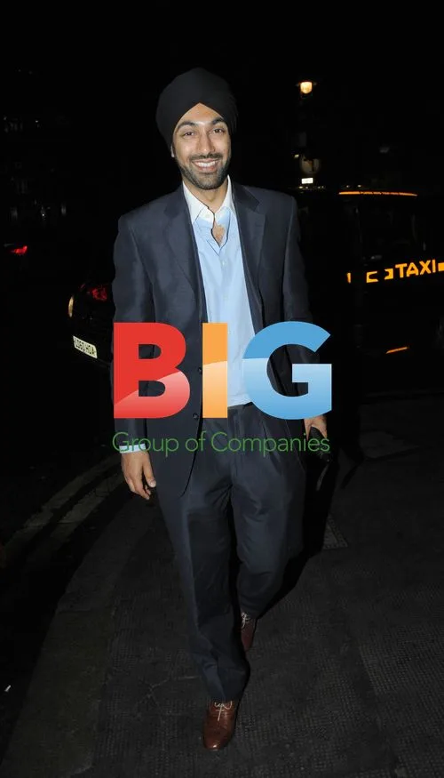 Kulveer Ranger at The Ivy Restaurant