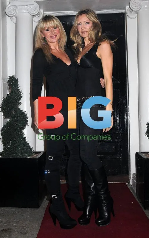 Tara Sinnott and Caprice at Buck Whaleys birthday party
