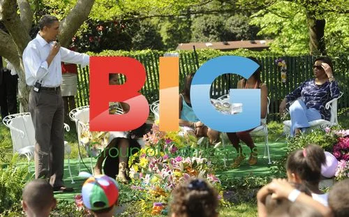 Obama Family at White House Easter Egg Roll