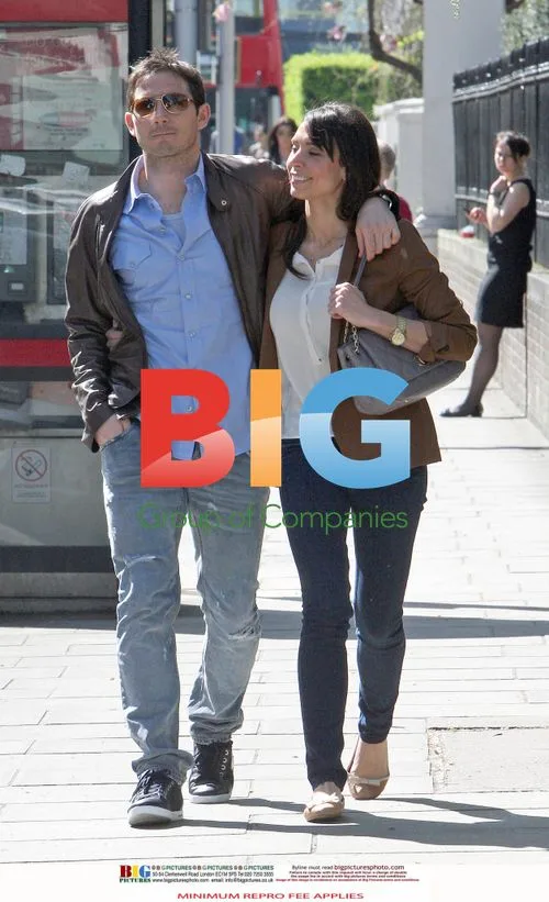 Frank Lampard and Christine Bleakley spotted in London