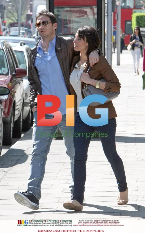 Frank Lampard and Christine Bleakley Out in London
