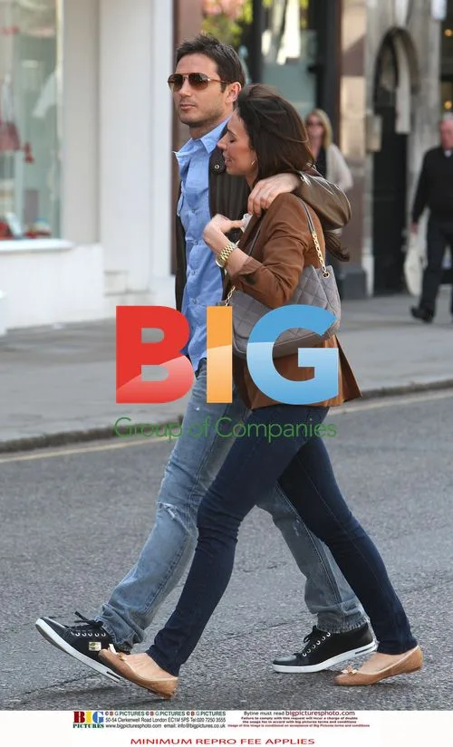 Chelsea Star Frank Lampard and TV Host Christine Bleakley Spotted in London