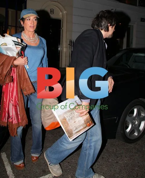 Nancy Dell'Olio and Sir Trevor Nunn Dine Out