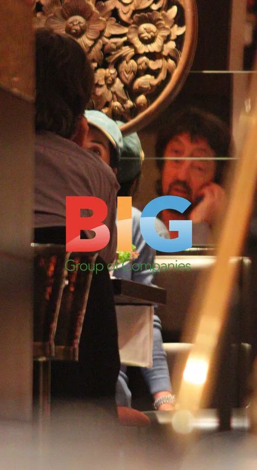 Nancy Dell'Olio and Sir Trevor Nunn dining in London