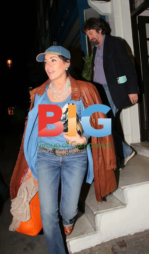 Nancy Dell'Olio and Sir Trevor Nunn Dine Out