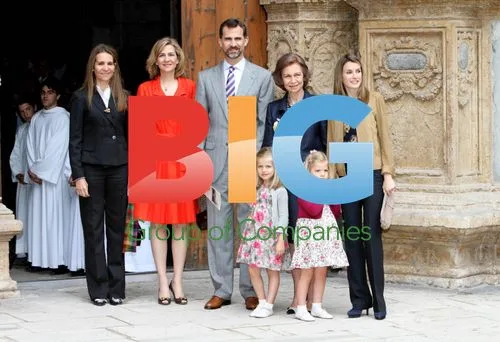 Spanish Royal Family at Easter Mass