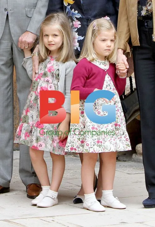 Spanish royal family at Easter Mass