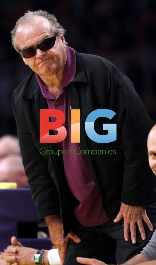 Jack Nicholson at Lakers vs Hornets Playoff Game