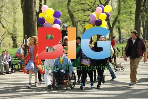 Glee Cast Filming in Central Park