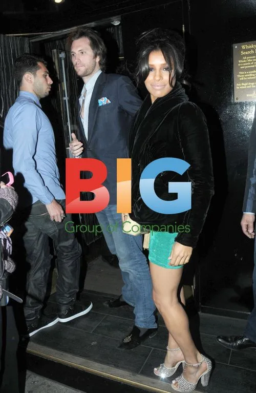 Melody Thornton and Mark Burton Nightout in London