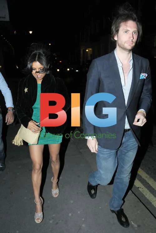 Melody Thornton and Mark Burton's Night Out