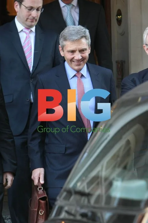 Michael Middleton Arrives at Goring Hotel