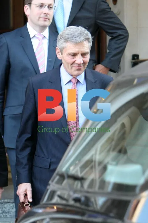Michael Middleton Arrives at Goring Hotel