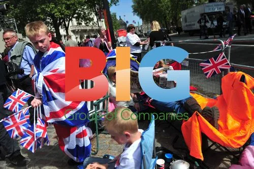 Fans Camp Out for Royal Wedding