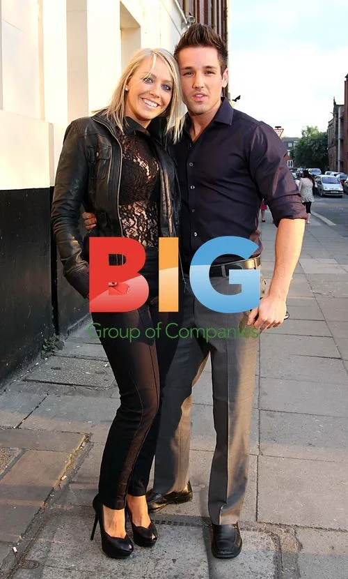 Celebrities leave hotel for Dancing On Ice party