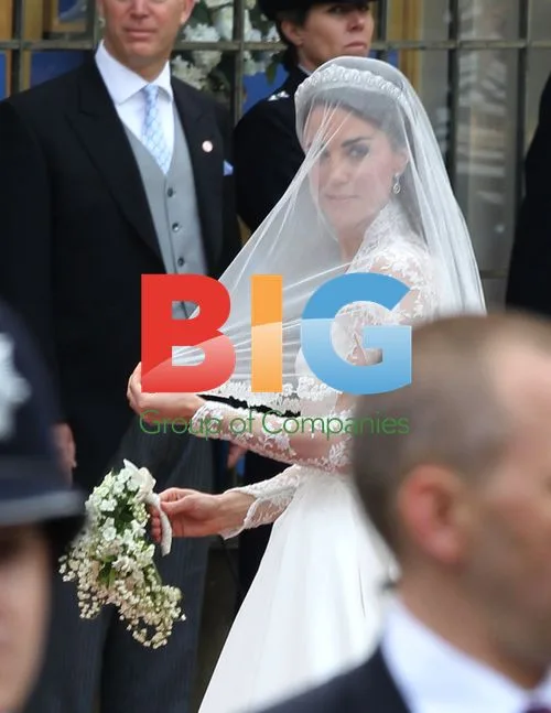 Kate Middleton Arrives at Wedding