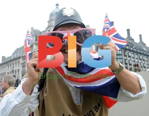 Royal Wedding Crowds in London