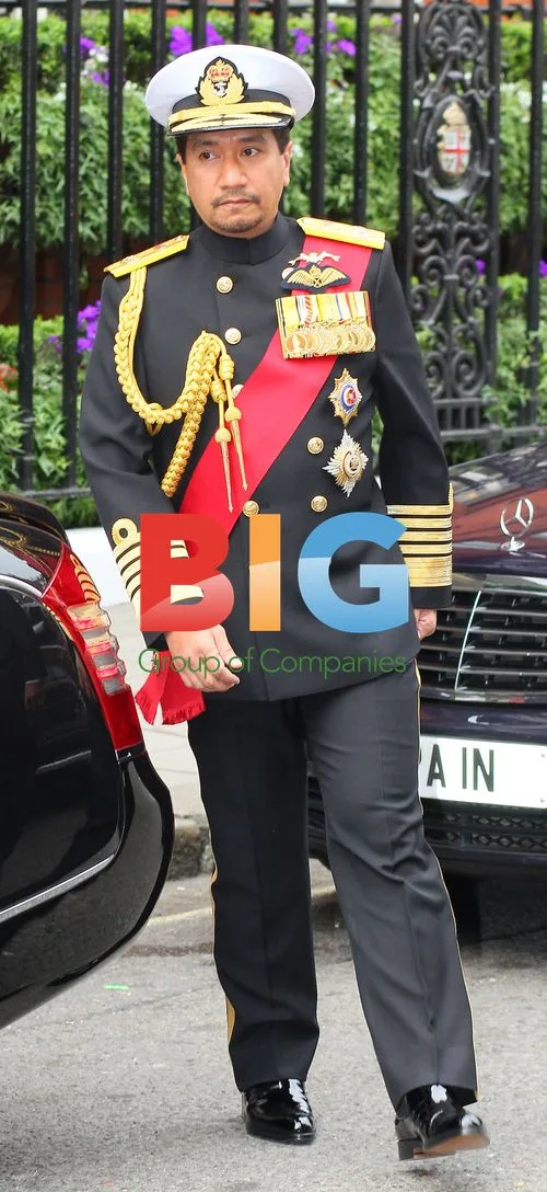 Malaysian Royals Leaving Claridges