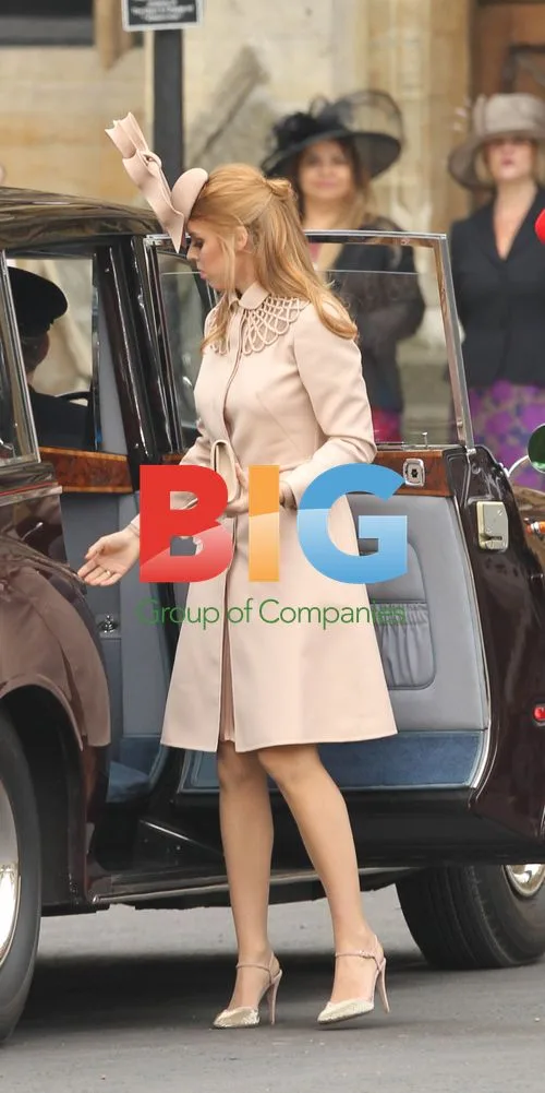 Royal Family Arrives for Royal Wedding
