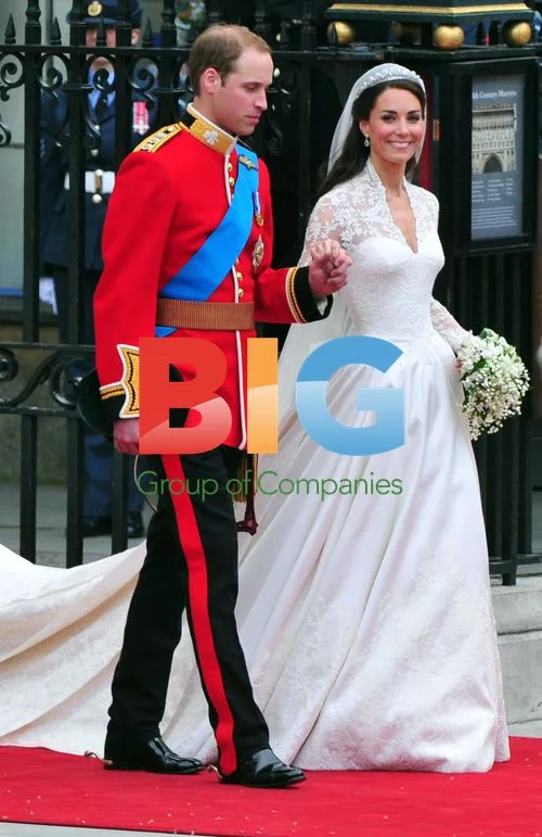 Prince William and Princess Catherine at Wedding