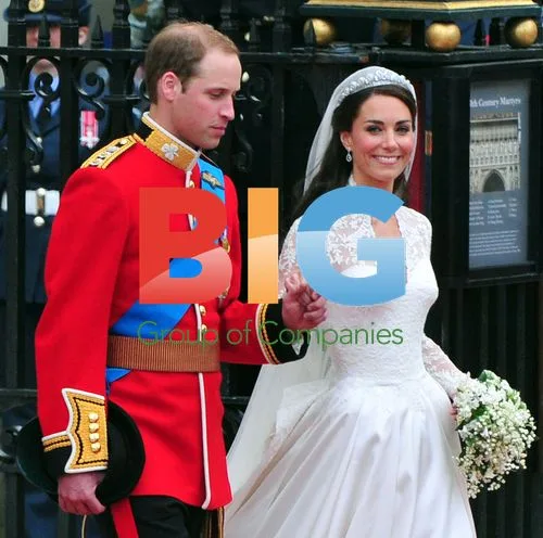 Prince William and Princess Catherine Leave Wedding