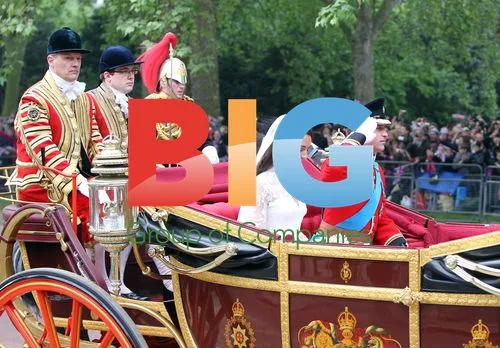 William and Kate's Carriage Procession