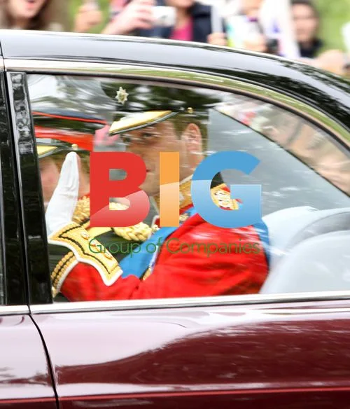 Prince William and Harry at Royal Wedding