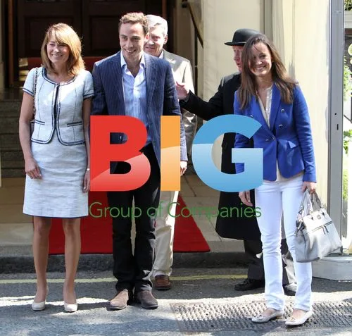 Kate Middleton's Family Leaving Hotel