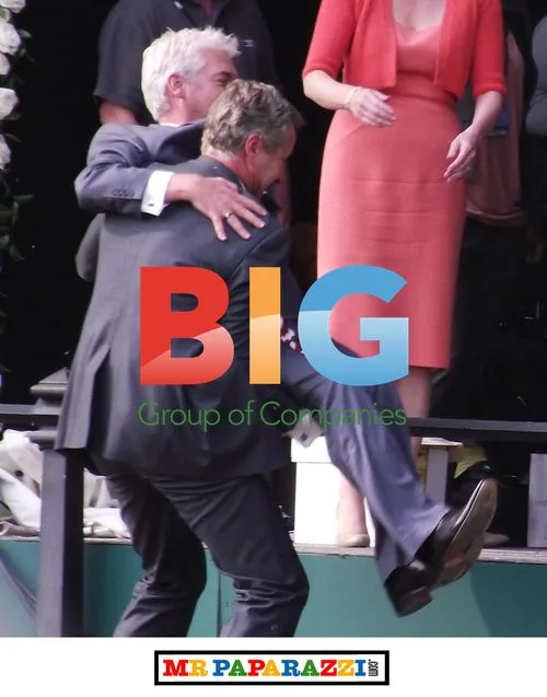 Phillip Schofield and Julie Etchingham at Royal Wedding