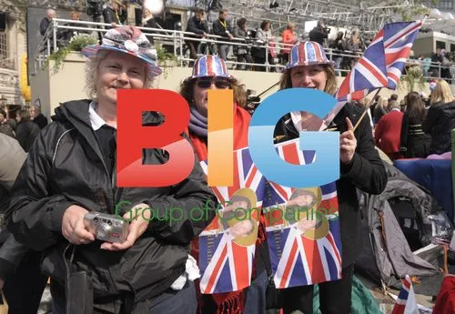 Royal Fans Camp for Royal Wedding