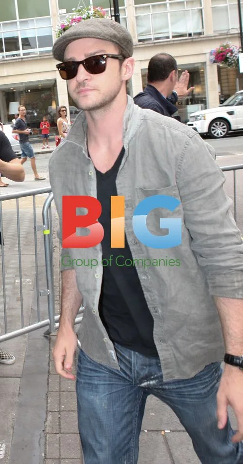 Justin Timberlake at Radio 1 Studios