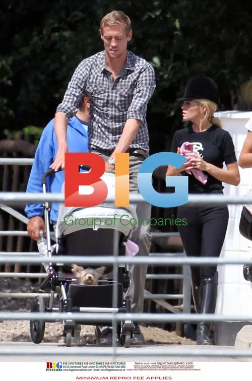 Abigail Clancy-Crouch and family day out