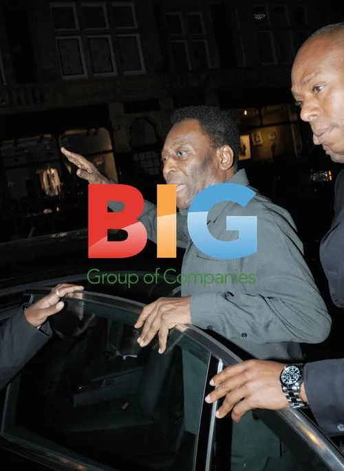 Pele at Scotts Restaurant in London