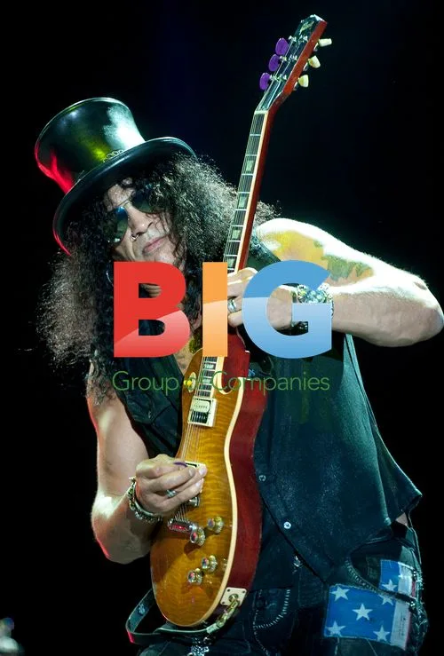 Slash Live Performance in Rome