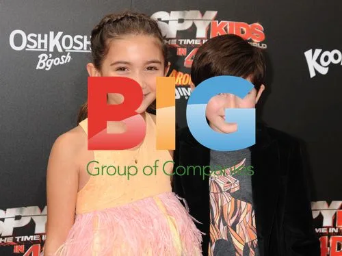 Rowan Blanchard and Mason Cook at Spy Kids 4D Premiere