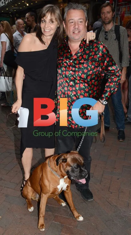 Carol Siller & Hamish McAlpine at Burnt Oak VIP
