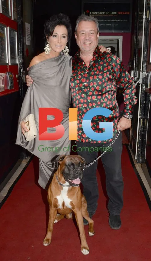 Nancy Dell'Olio & Hamish McAlpine at Burnt Oak VIP Performance