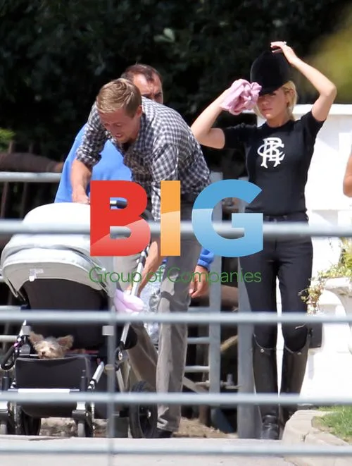 Abigail Clancy-Crouch and Family at Stables