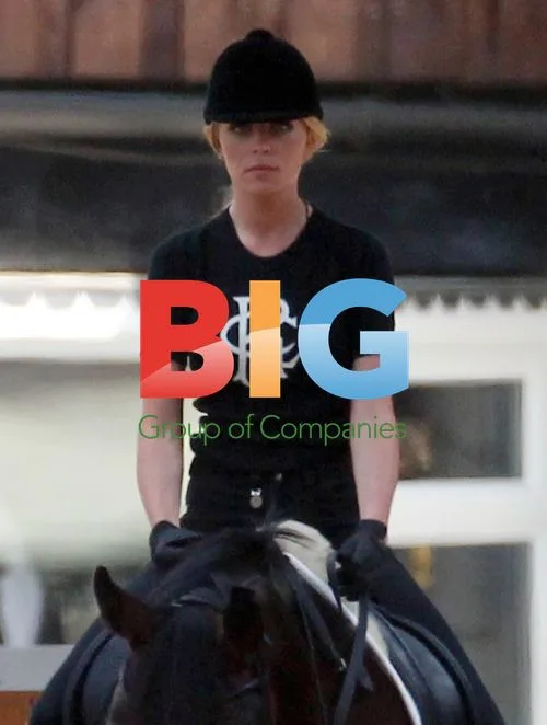 Abigail Clancy-Crouch and Family at Stables