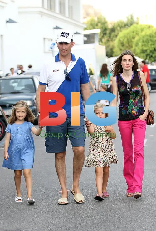 Spanish Royals at Copa Del Rey Regatta