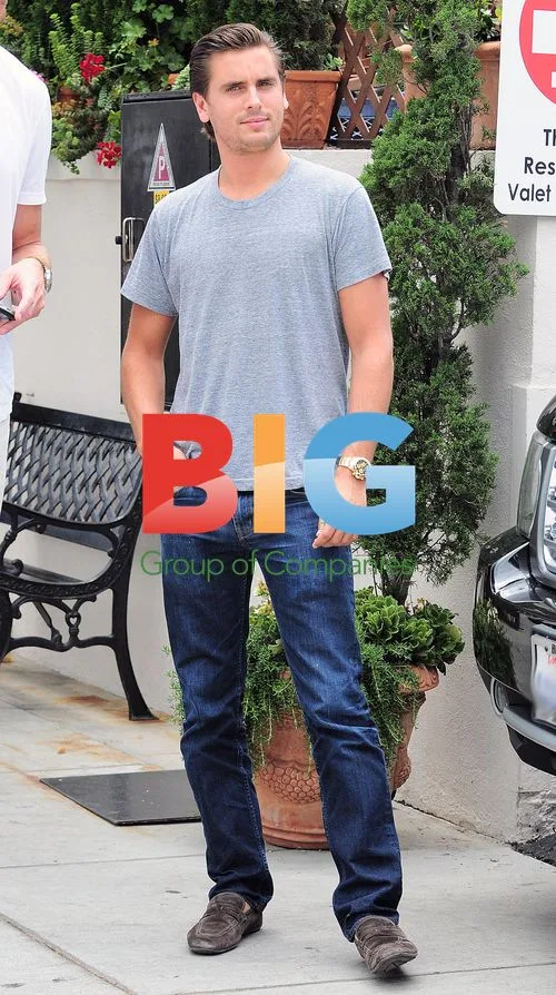 Scott Disick Lunching in Beverly Hills