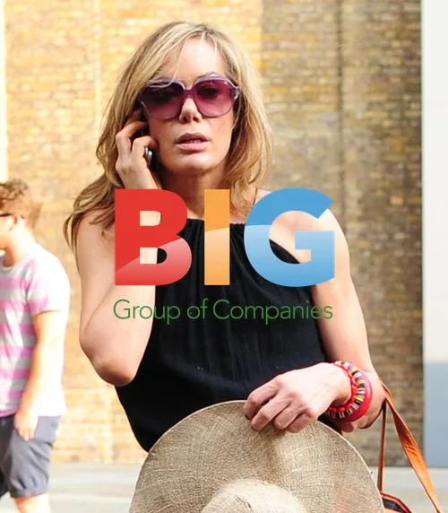Tara Palmer Tompkinson Leaving Hairdresser